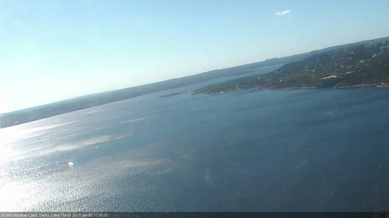 Lake Travis webcam, April 5, 2017 4:25 PM CT