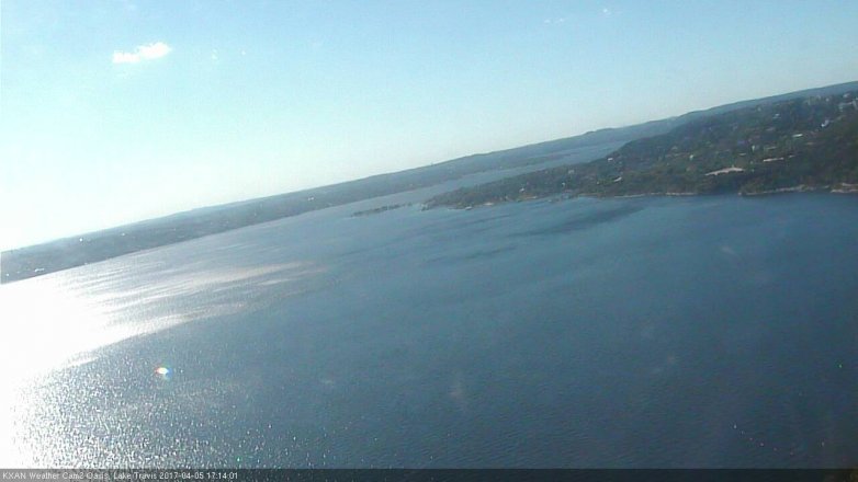 Lake Travis webcam, April 5, 2017 4:35 PM CT