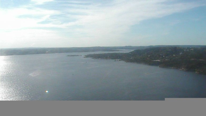 Lake Travis webcam, April 6, 2017 5:00 PM CT