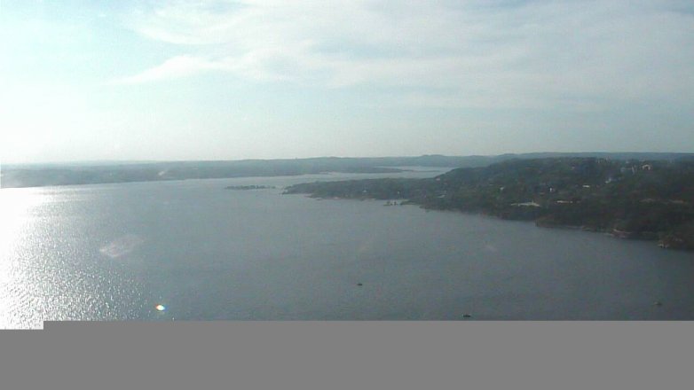 Lake Travis webcam, April 7, 2017 4:55 PM CT