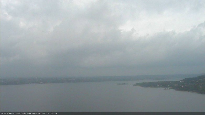 Lake Travis webcam, April 10, 2017 12:40 PM CT