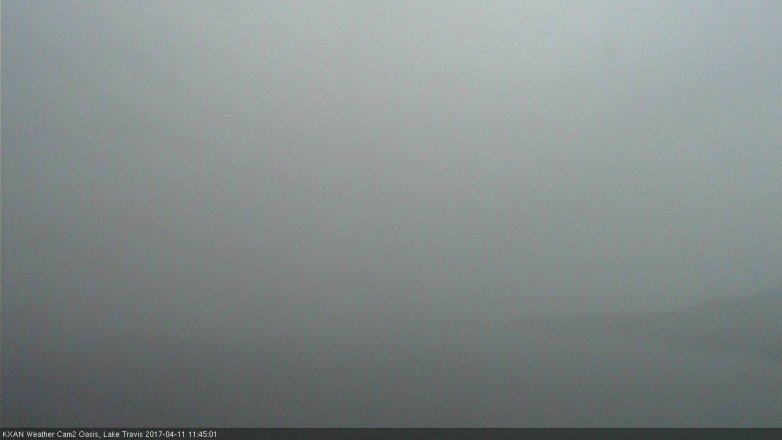 Lake Travis webcam, April 11, 2017 11:00 AM CT
