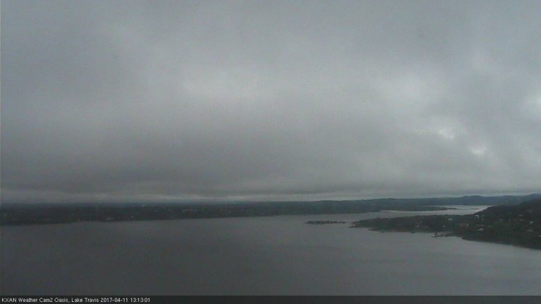 Lake Travis webcam, April 11, 2017 12:20 PM CT