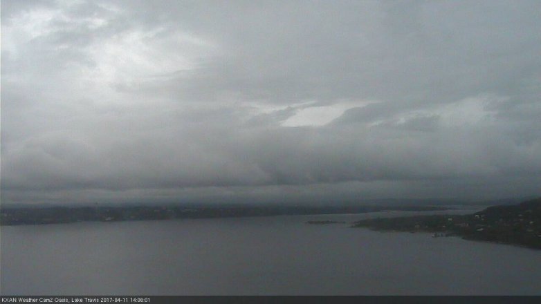 Lake Travis webcam, April 11, 2017 1:30 PM CT