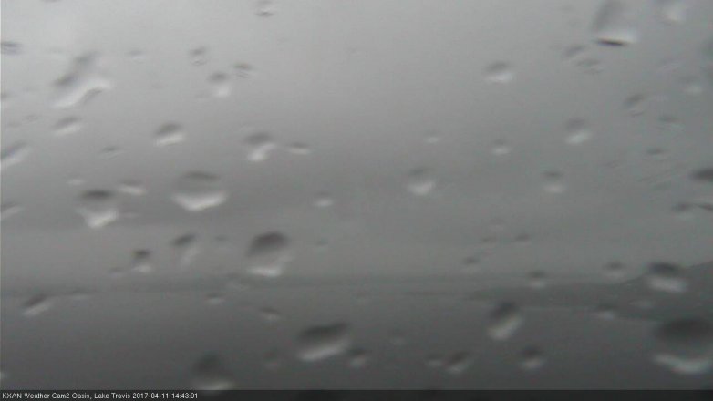 Lake Travis webcam, April 11, 2017 1:45 PM CT