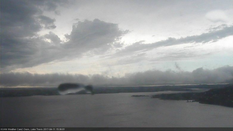 Lake Travis webcam, April 11, 2017 3:00 PM CT
