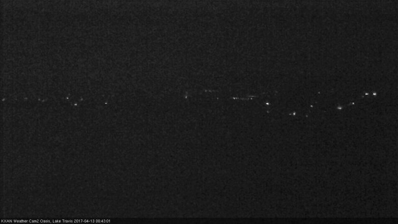 Lake Travis webcam, April 12, 2017 12:00 AM CT