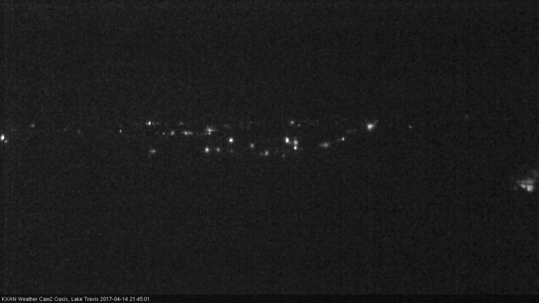 Lake Travis webcam, April 14, 2017 8:55 PM CT