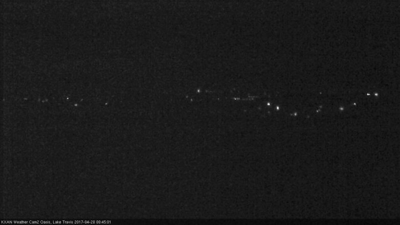 Lake Travis webcam, April 19, 2017 12:00 AM CT