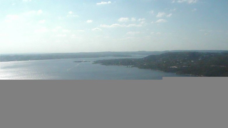 Lake Travis webcam, April 21, 2017 4:35 PM CT
