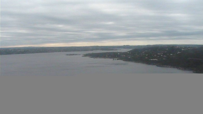 Lake Travis webcam, April 22, 2017 4:40 PM CT