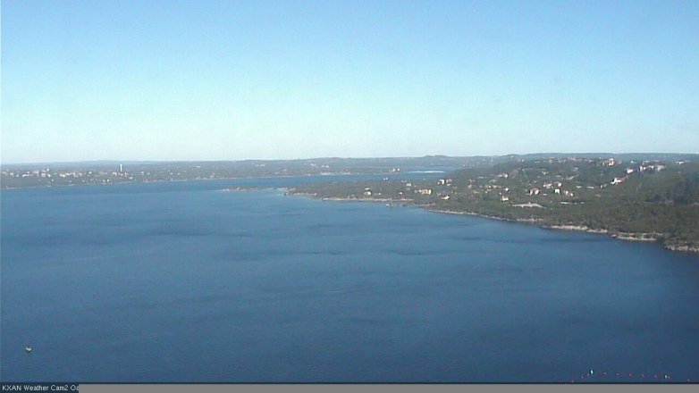 Lake Travis webcam, April 23, 2017 9:05 AM CT