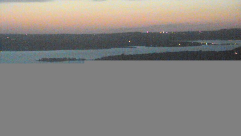 Lake Travis webcam, April 24, 2017 8:05 PM CT