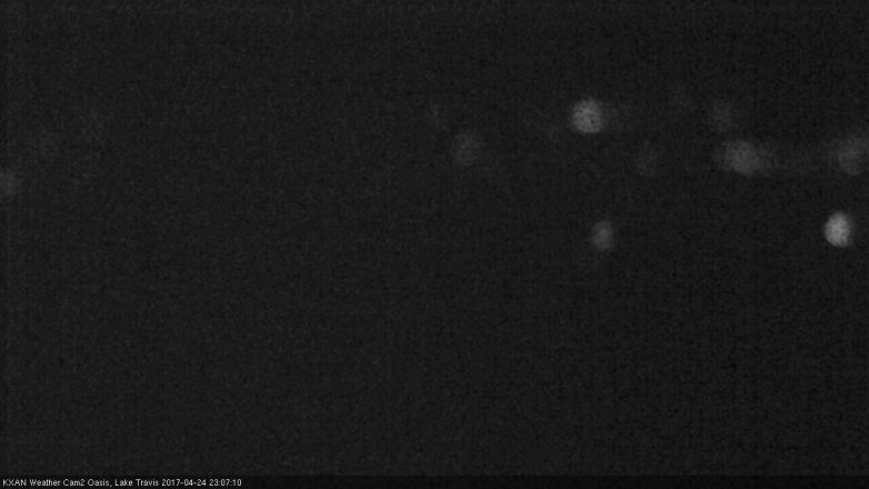 Lake Travis webcam, April 24, 2017 10:35 PM CT