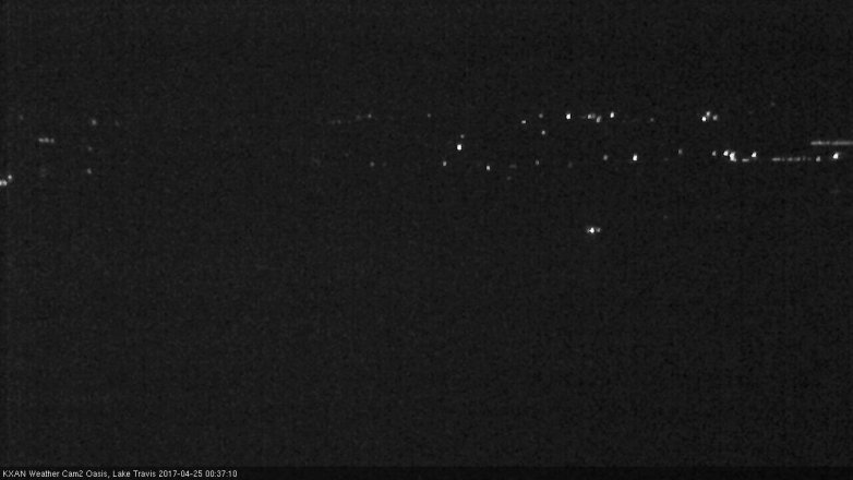 Lake Travis webcam, April 24, 2017 12:00 AM CT