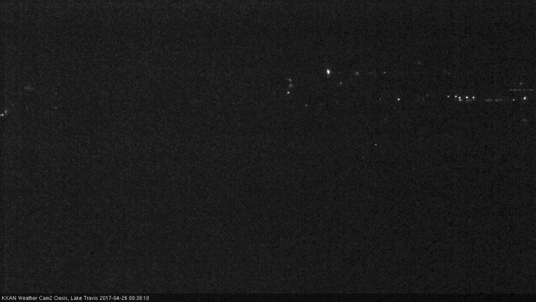 Lake Travis webcam, April 25, 2017 12:00 AM CT
