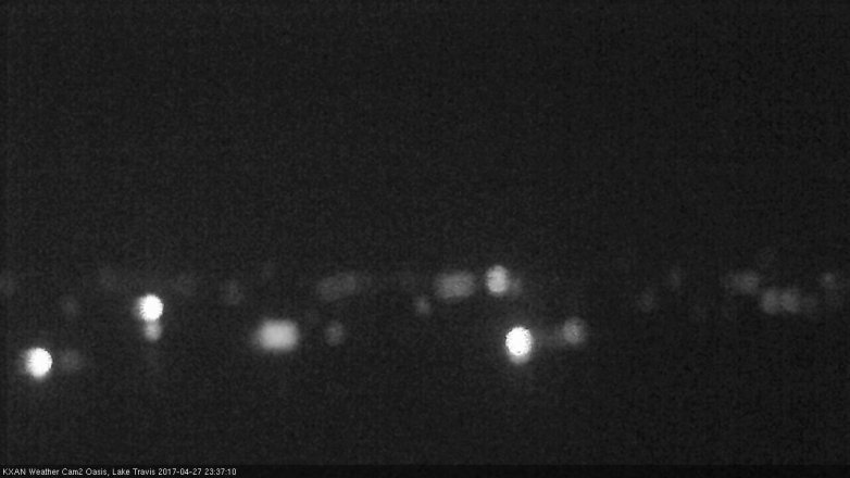 Lake Travis webcam, April 27, 2017 10:55 PM CT