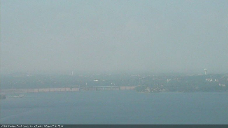 Lake Travis webcam, April 28, 2017 11:05 AM CT