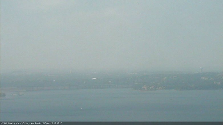 Lake Travis webcam, April 28, 2017 12:10 PM CT