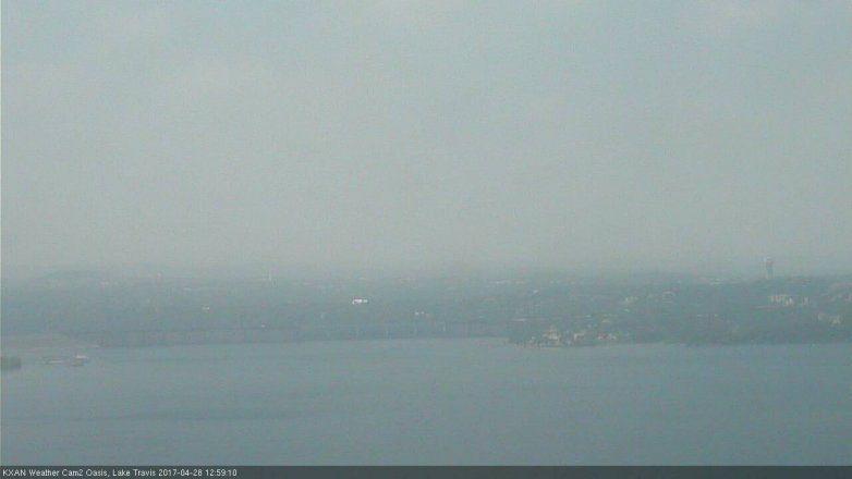 Lake Travis webcam, April 28, 2017 12:20 PM CT
