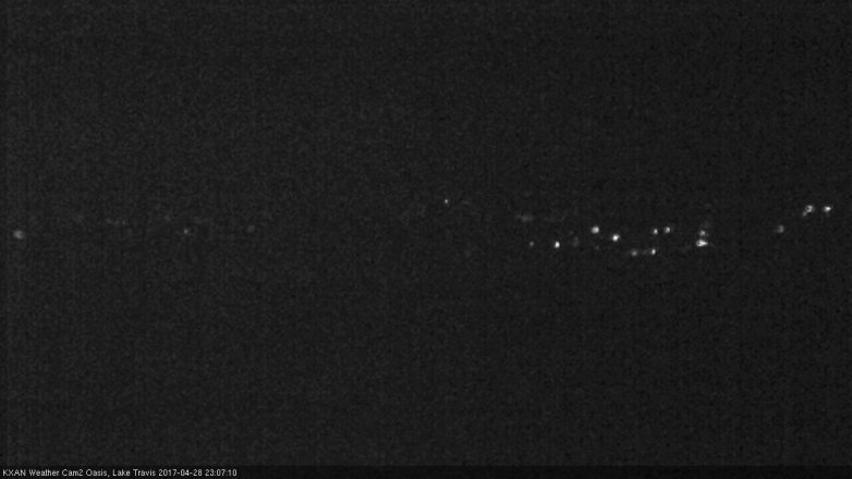 Lake Travis webcam, April 28, 2017 10:40 PM CT