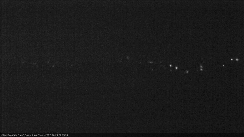 Lake Travis webcam, April 28, 2017 11:35 PM CT