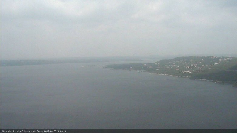 Lake Travis webcam, April 29, 2017 11:55 AM CT