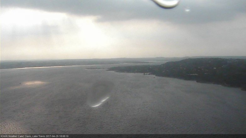 Lake Travis webcam, April 29, 2017 5:25 PM CT