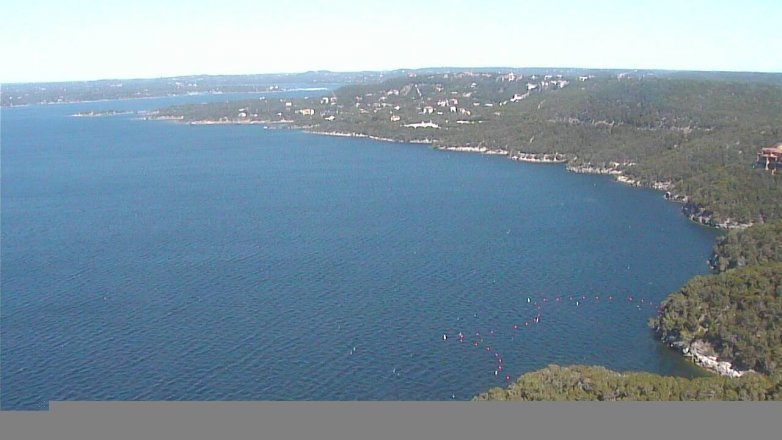 Lake Travis webcam, May 1, 2017 10:30 AM CT
