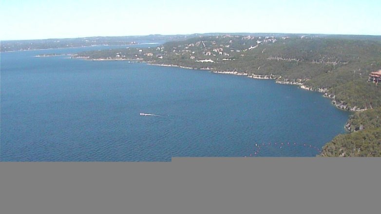 Lake Travis webcam, May 1, 2017 11:35 AM CT