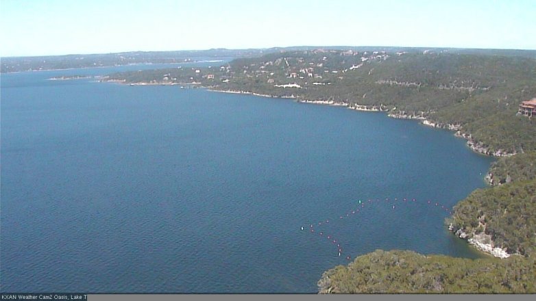 Lake Travis webcam, May 1, 2017 11:50 AM CT