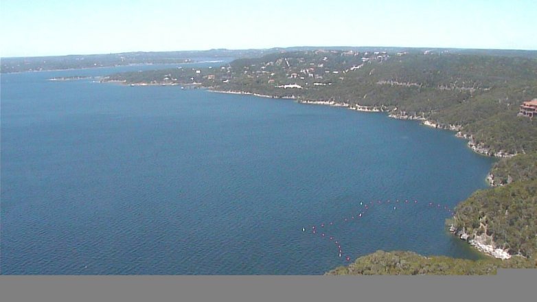 Lake Travis webcam, May 1, 2017 12:20 PM CT
