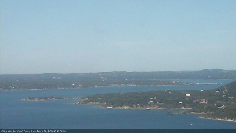 Lake Travis webcam, May 2, 2017 12:20 PM CT