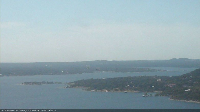 Lake Travis webcam, May 2, 2017 3:20 PM CT