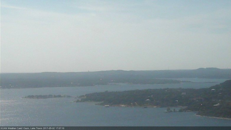 Lake Travis webcam, May 2, 2017 4:20 PM CT