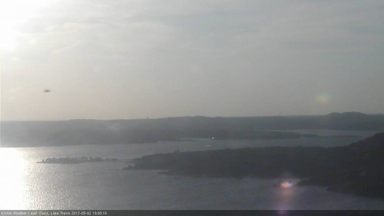 Lake Travis webcam, May 2, 2017 6:15 PM CT