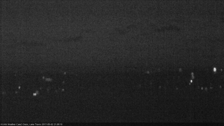 Lake Travis webcam, May 2, 2017 8:40 PM CT
