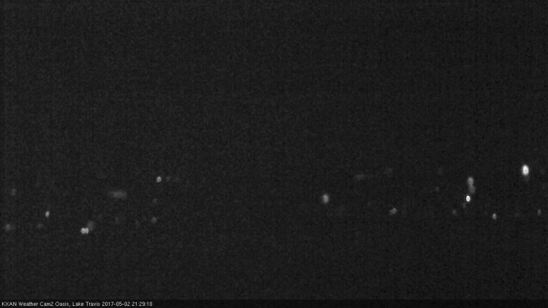 Lake Travis webcam, May 2, 2017 8:45 PM CT