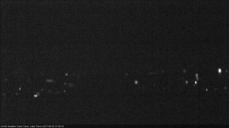 Lake Travis webcam, May 2, 2017 9:10 PM CT