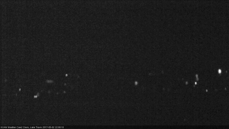 Lake Travis webcam, May 2, 2017 9:35 PM CT