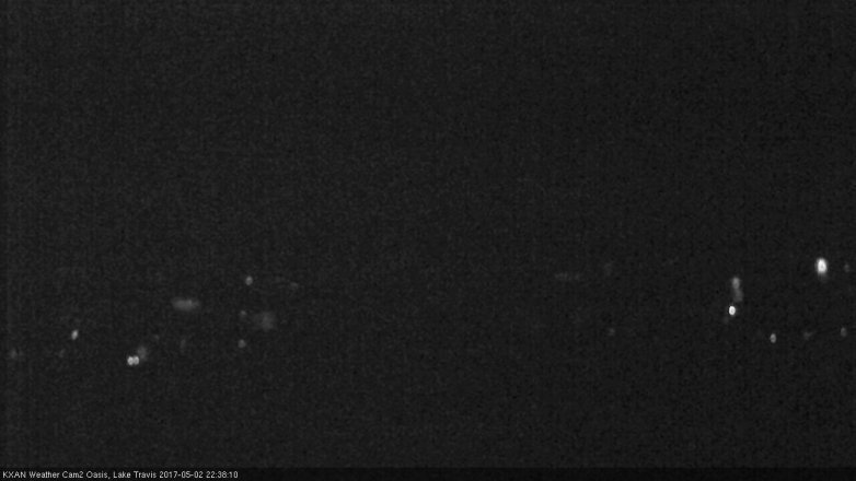 Lake Travis webcam, May 2, 2017 9:55 PM CT