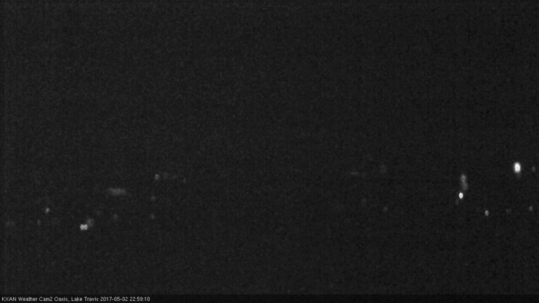 Lake Travis webcam, May 2, 2017 10:05 PM CT