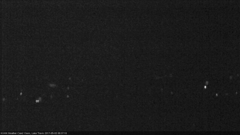 Lake Travis webcam, May 2, 2017 11:55 PM CT
