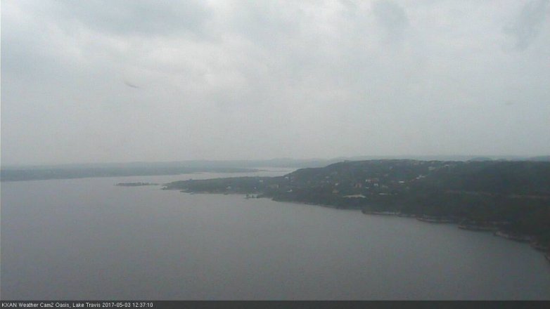 Lake Travis webcam, May 3, 2017 11:50 AM CT