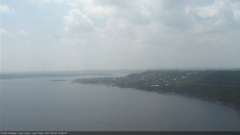 Lake Travis webcam, May 3, 2017 2:05 PM CT