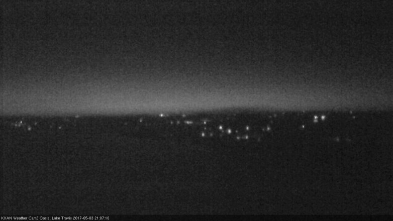 Lake Travis webcam, May 3, 2017 8:25 PM CT