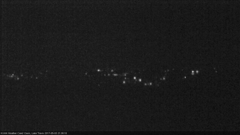 Lake Travis webcam, May 3, 2017 8:55 PM CT