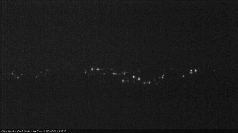 Lake Travis webcam, May 3, 2017 11:05 PM CT