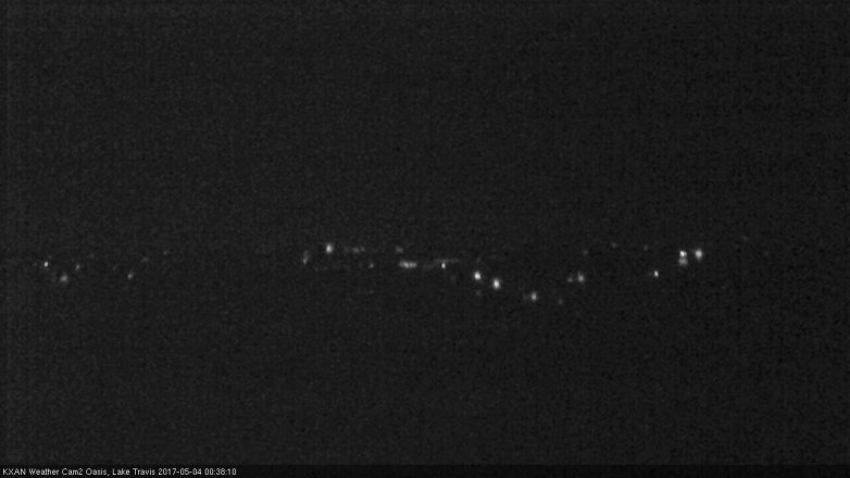 Lake Travis webcam, May 3, 2017 11:50 PM CT