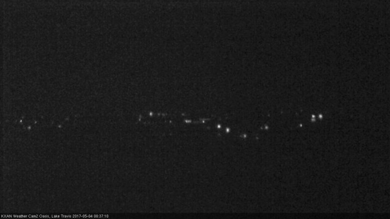 Lake Travis webcam, May 3, 2017 12:00 AM CT
